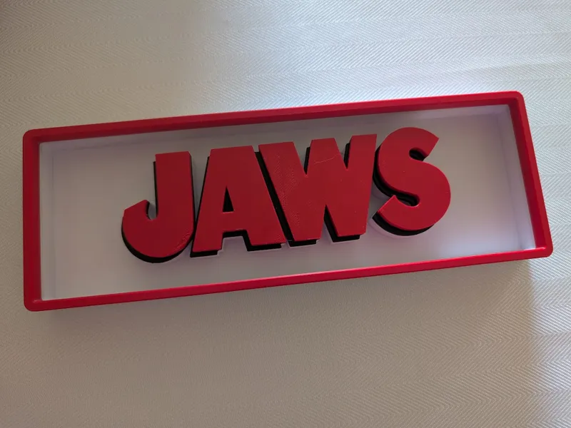 JAWS logo block sign