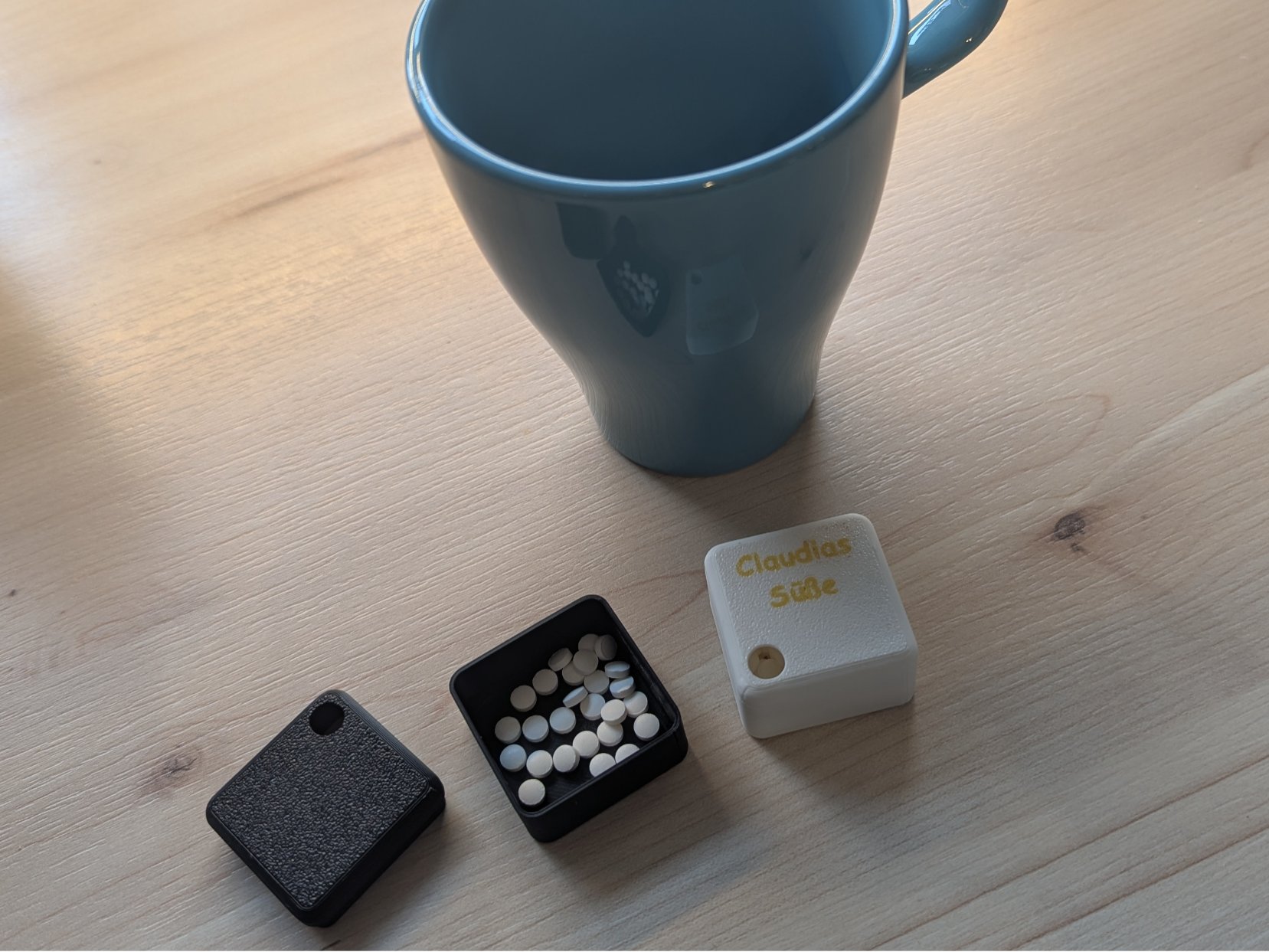 Süßstoffdose, Sweetener Container