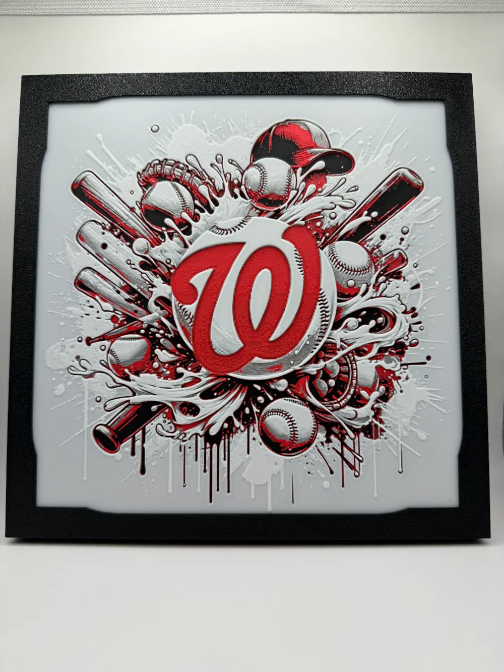 Washington Nationals - MLB Hueforge