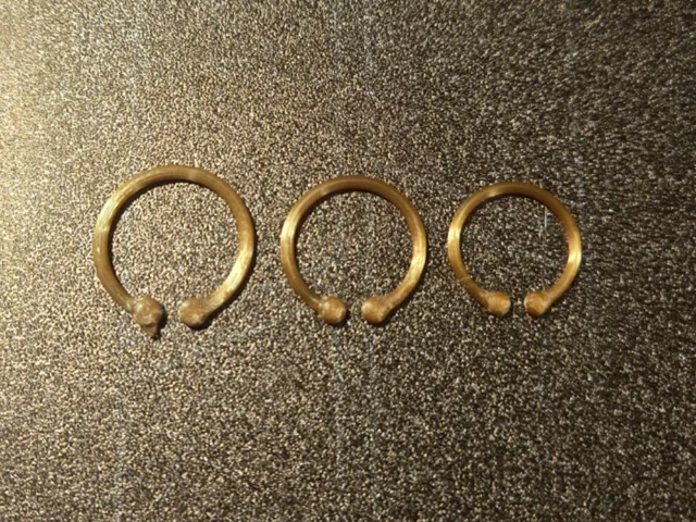 Fake Costume 20mm Hoop Earrings