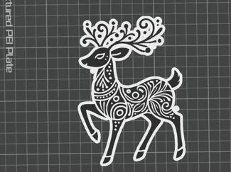 Reindeer Christmas Tree Bauble