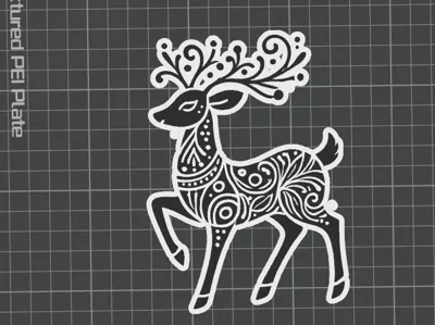 Reindeer Christmas Tree Bauble