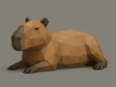 Polygonal Capybara