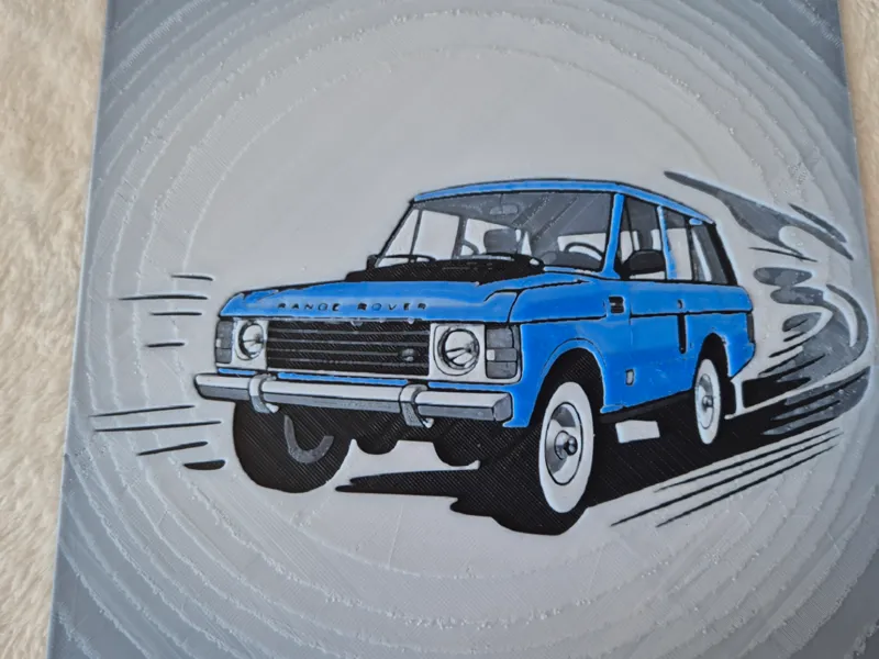 Classic Range Rover Hueforge