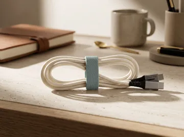 Letrero o emblema decorativo: Cable Clip - 3 different Pattern Designs — vista de referencia 5