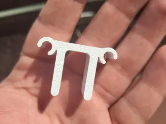 Low pressure irrigation tubing clips (4mm) 