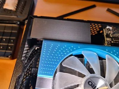 Velka 7 Rev. 3 Fanduct for rear Fan's