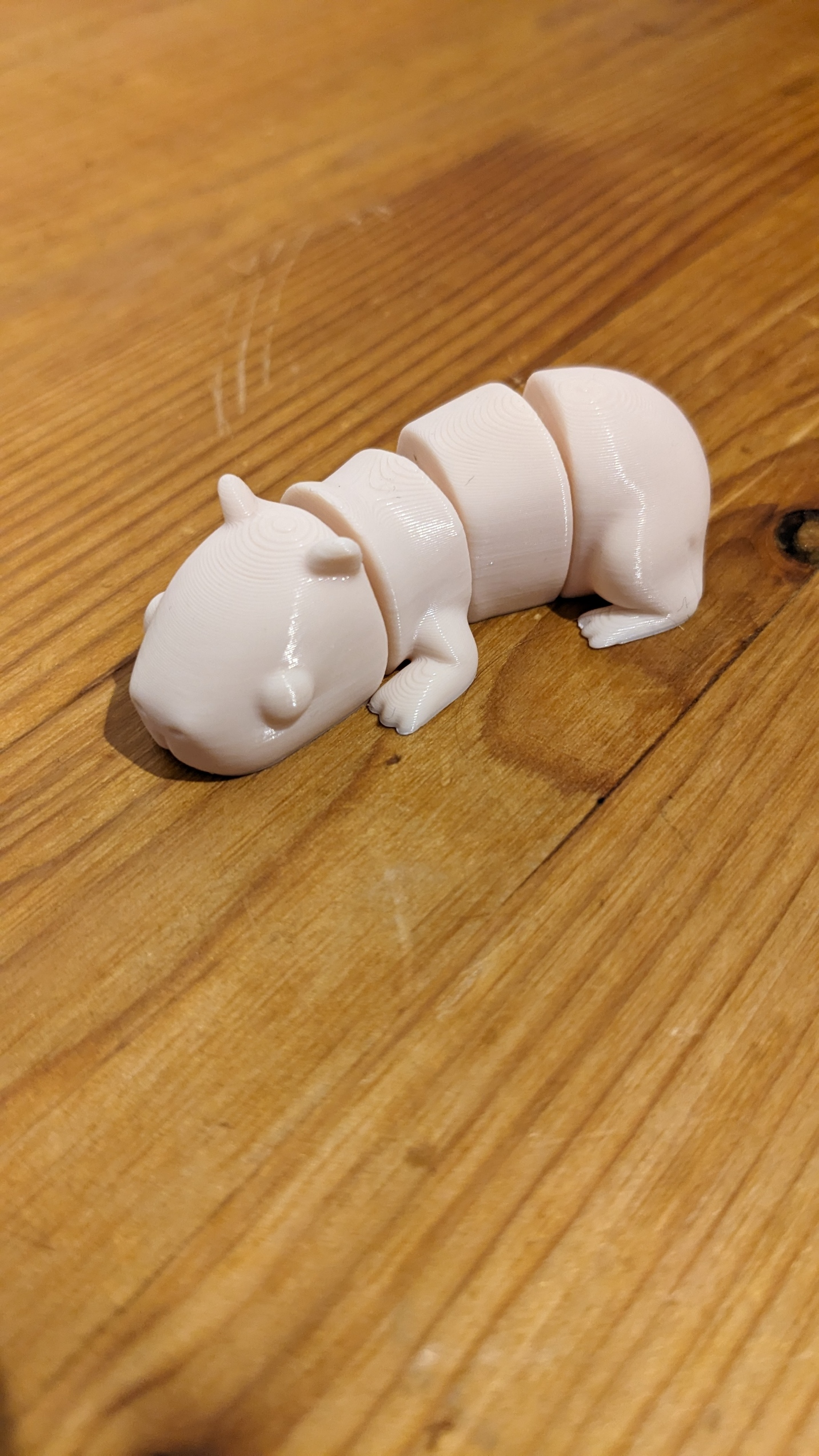 Miniatura 5 do modelo 3D Flexi Capybara -Articulated