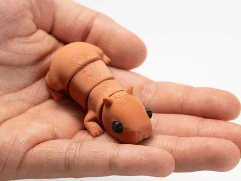 Flexi Capybara -Articulated view 3