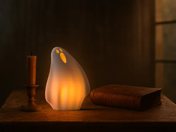 Fantôme lumineux d'Halloween
