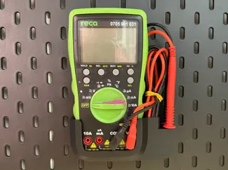 Multimeter Holder for IKEA SKADIS | Workshop