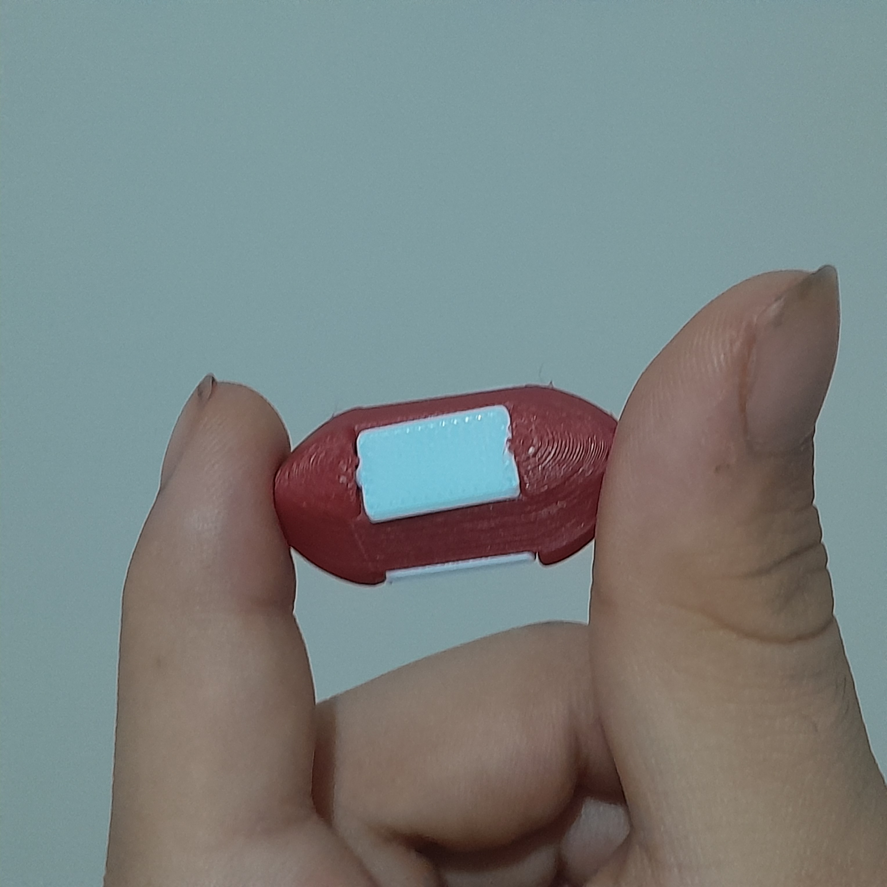Miniatura 2 do modelo 3D D3 three sided dice