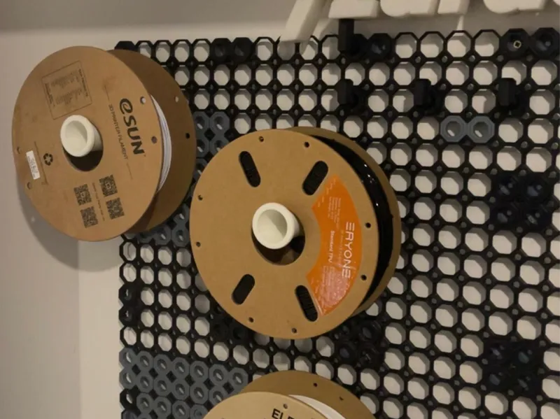 Sturdy Multiboard filament Spool Holder QUAD SNAP