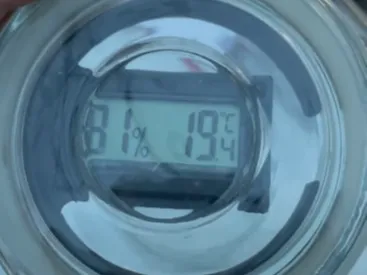 Glas Jar Thermometer Holder