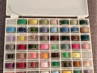Porta bobine cucito