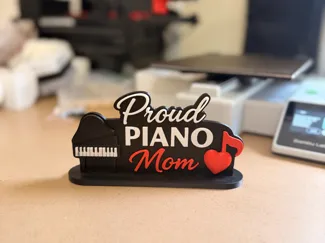 Proud Piano Mom