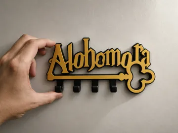 Accesorio para impresora 3D: Alohomora – Magical Key Holder (No AMS Needed) — vista de referencia 5