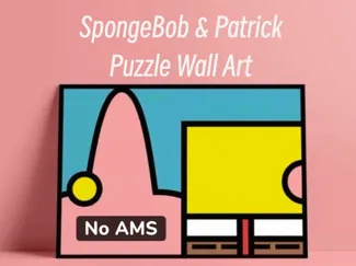SpongeBob & Patrick Puzzle Wall Art – No AMS