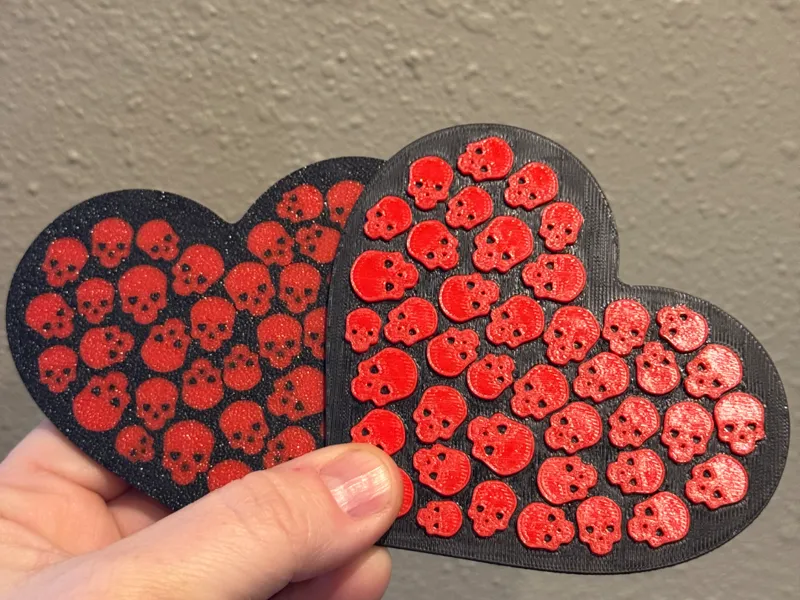 Heart Skull
