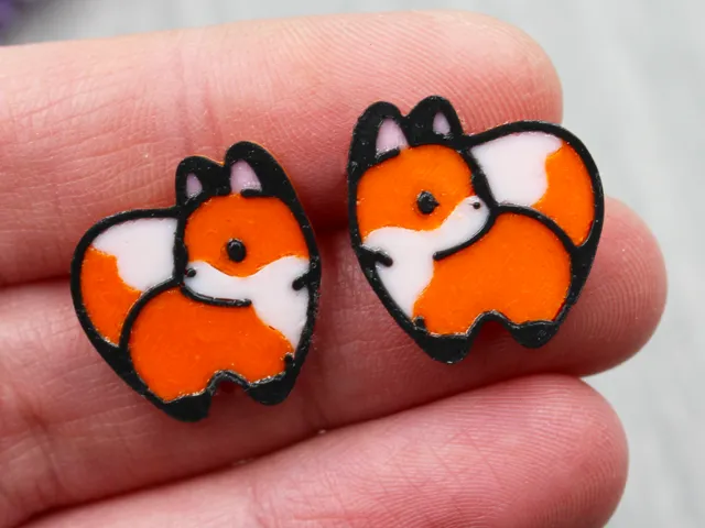 Cute Fox Mini Earrings