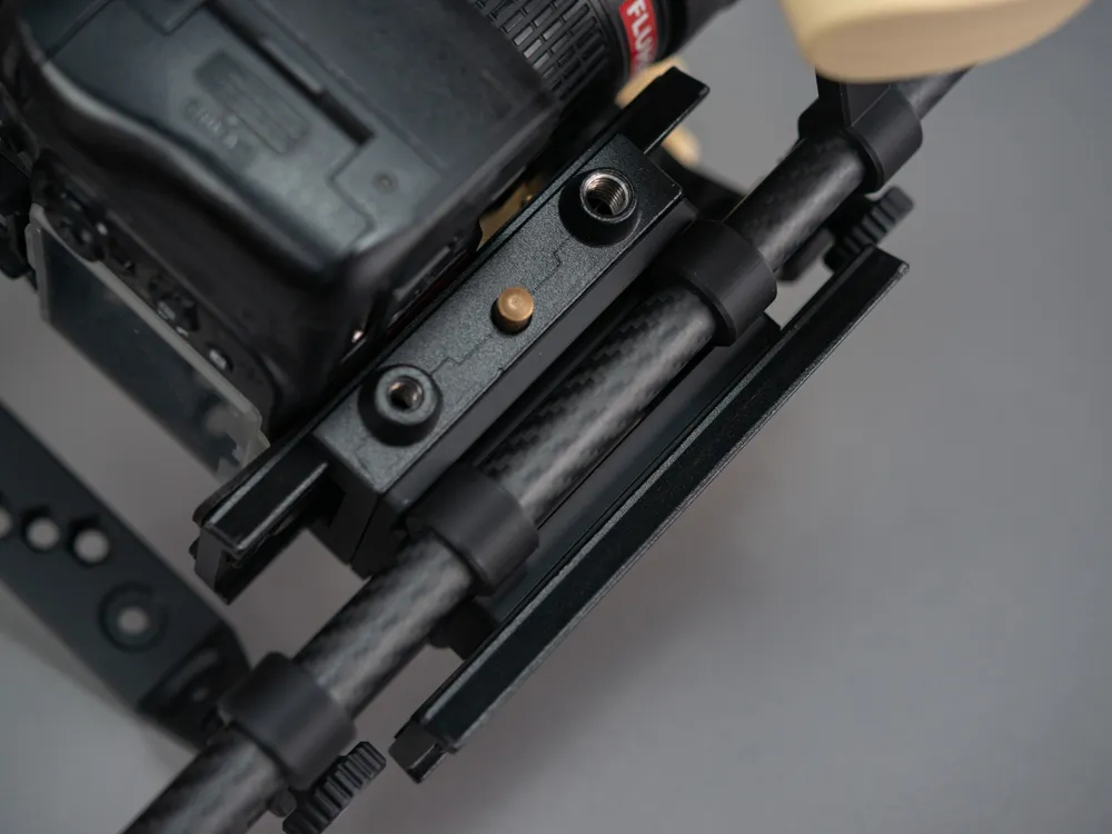 DSLR cage/rail rig with Matte box - Free 3D Print Model - MakerWorld