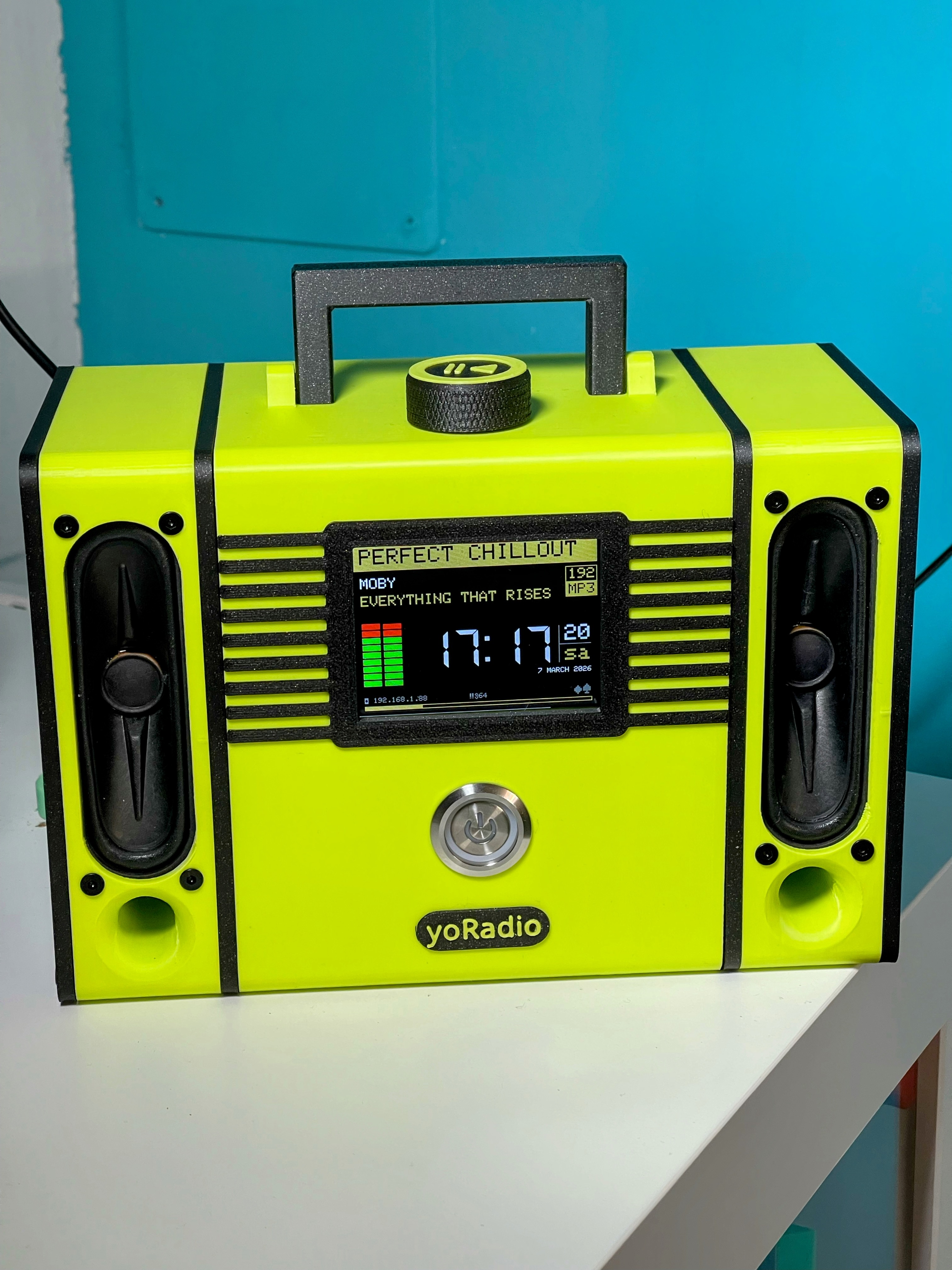 YORADIO INTERNET RADIO ON ESP32 2432S028 CYD - Free 3D Print Model