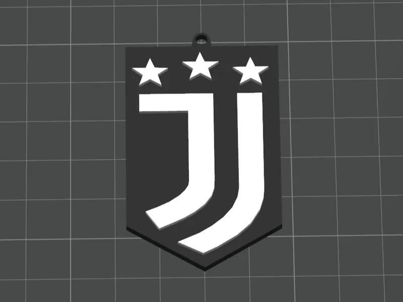 Juventus Logo Schlüsselanhänger
