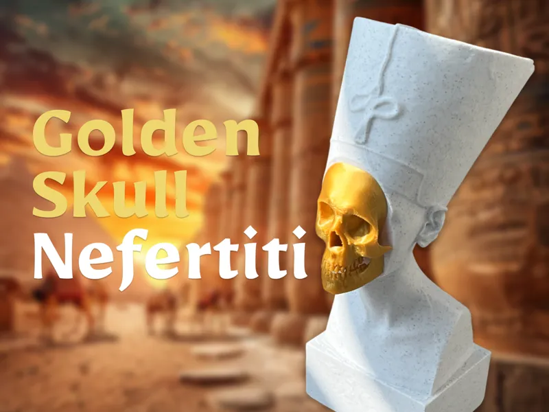 Golden Skull Nefertiti