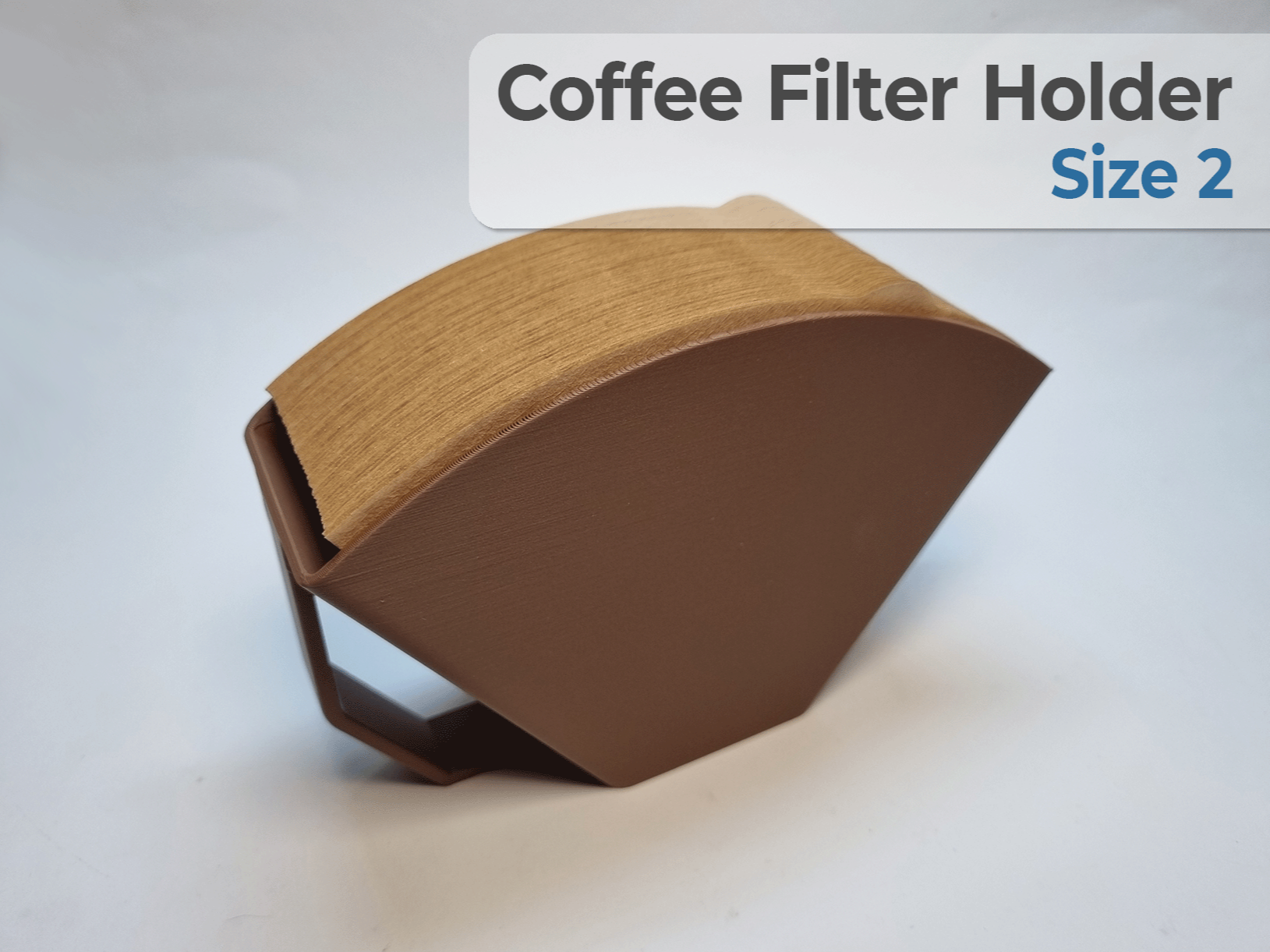 Kaffeefilter-Halter Größe 2 mit Griff