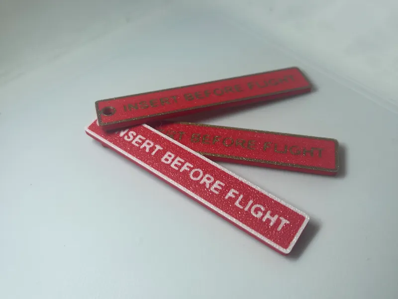 Key chain (INSERT BEFORE FLIGHT)