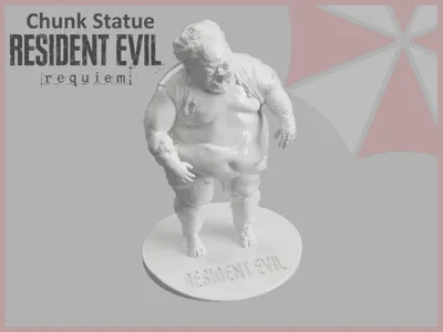 Chunk - Resident Evil Requim Statue 1:30 Scale
