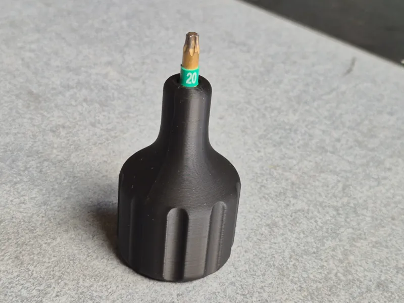 Schraubendreher, Bit-Halter, kurze Bauform kompakt
