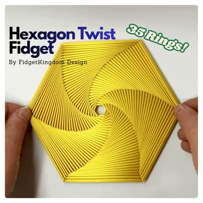 Hexagon SuperFidget (35 segments) PIP
