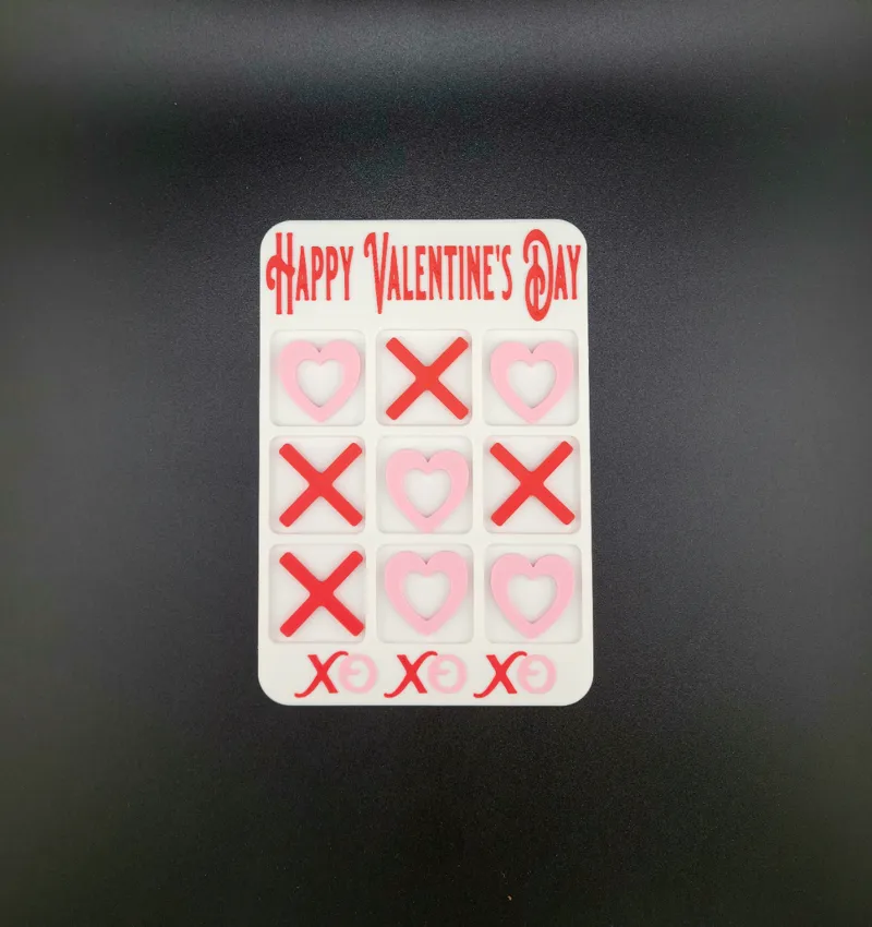 Happy Valentine's Day Tic Tac Toe