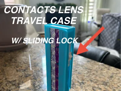 Contacts Lens Travel Case