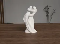 Sculpture d'un couple — photo 1