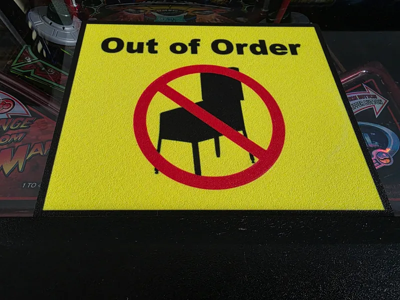Pinball - Out of Order / Flipper - Außer Betrieb