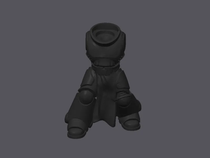 Dark Crusader Knight Torso – Power Armor 4