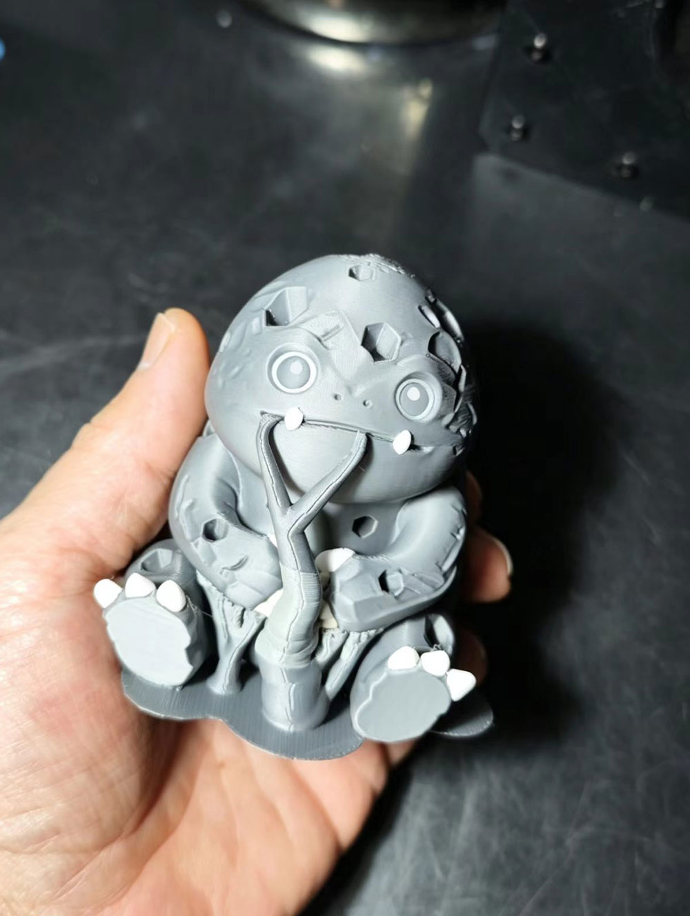 Miniatura 2 do modelo 3D 【木公造物】小石头怪 水晶怪  多色打印 分色打印 助力答谢
