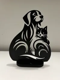 Chien et chat — photo 2