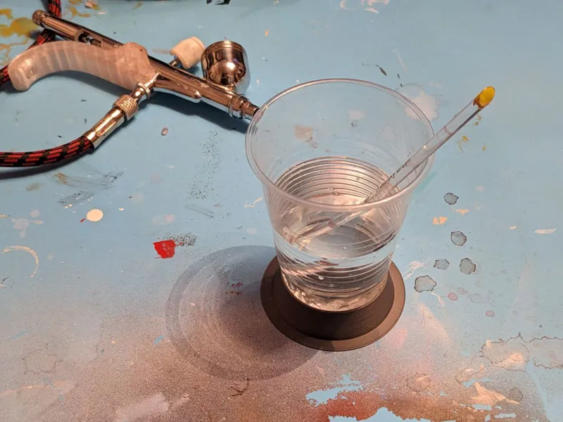 cup holder for painting