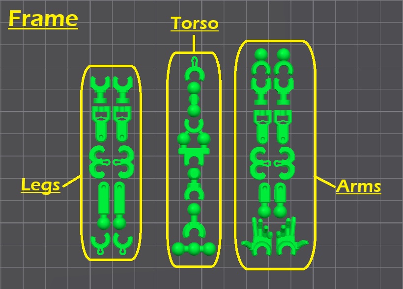 Miniatura 1 do modelo 3D Mini Dummy 13-Updated
