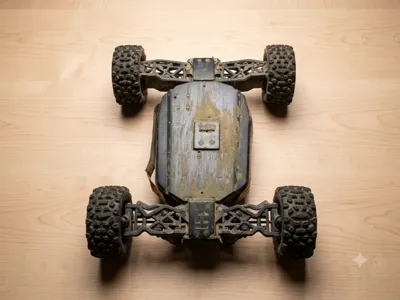Hobao vse Skid plate front and rear