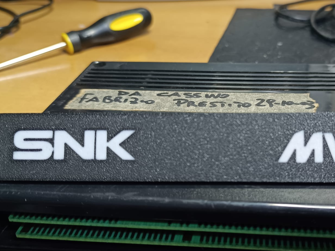 Neogeo MVS Cartridge dust cover