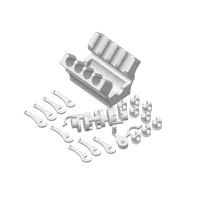 Maquette de moteur V8 avec port moteur 3 mm — photo 2