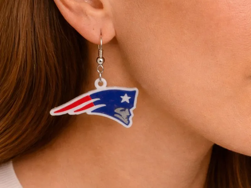 New England Patriots Earrings