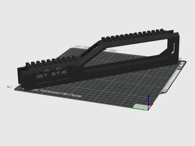 bf qbz95-1 longbow handle with mlok&20mm rail