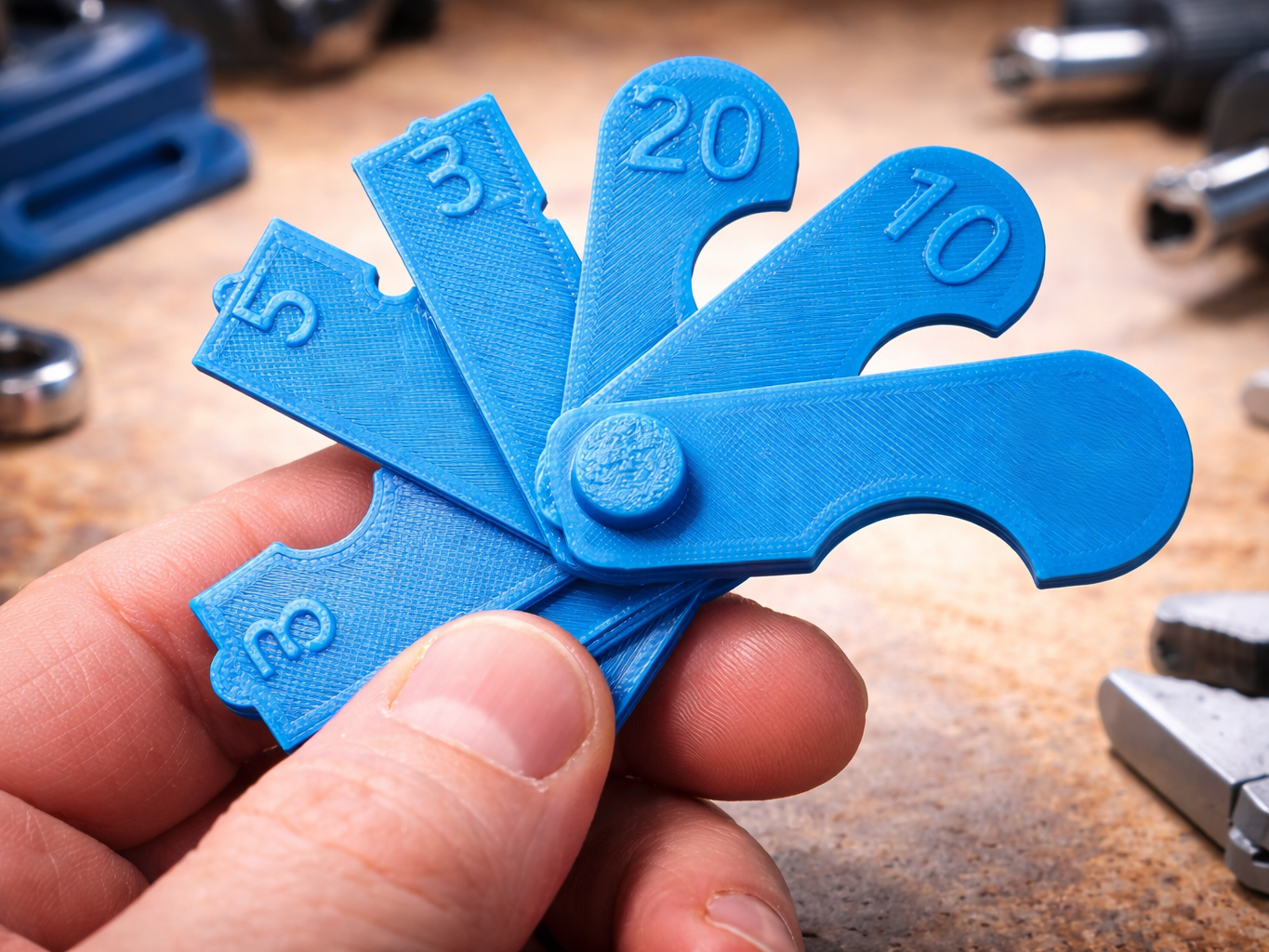 Pocket Radius Gauge - Compact makerspace Tool