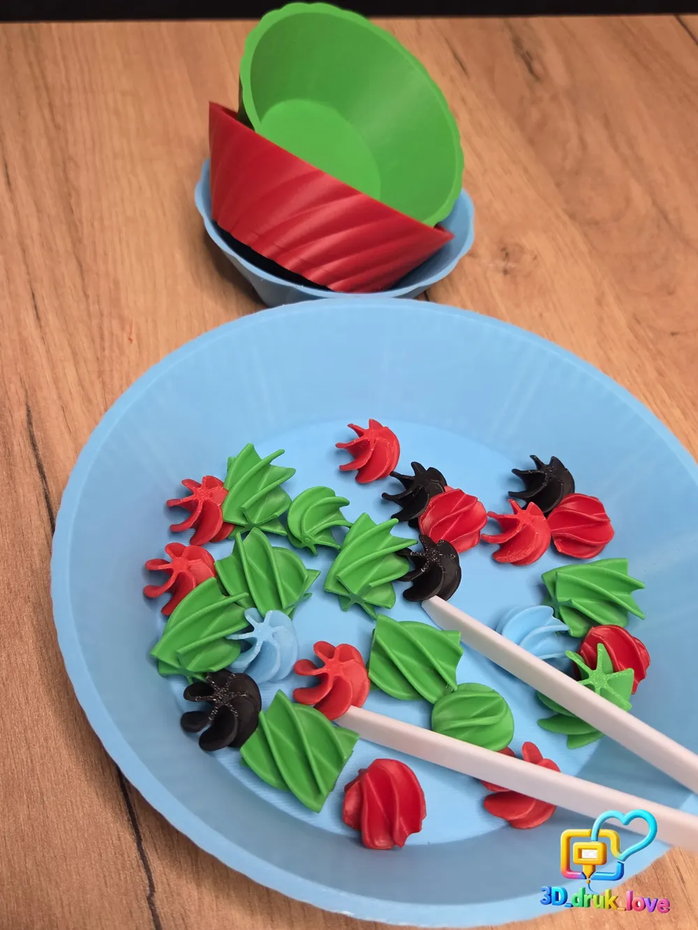 Sensory Sorting Game – Fine Motor Skill Toy - Free 3D Print Model ...