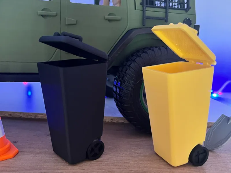 Garbage Bin/Dumpster - scale 1:12